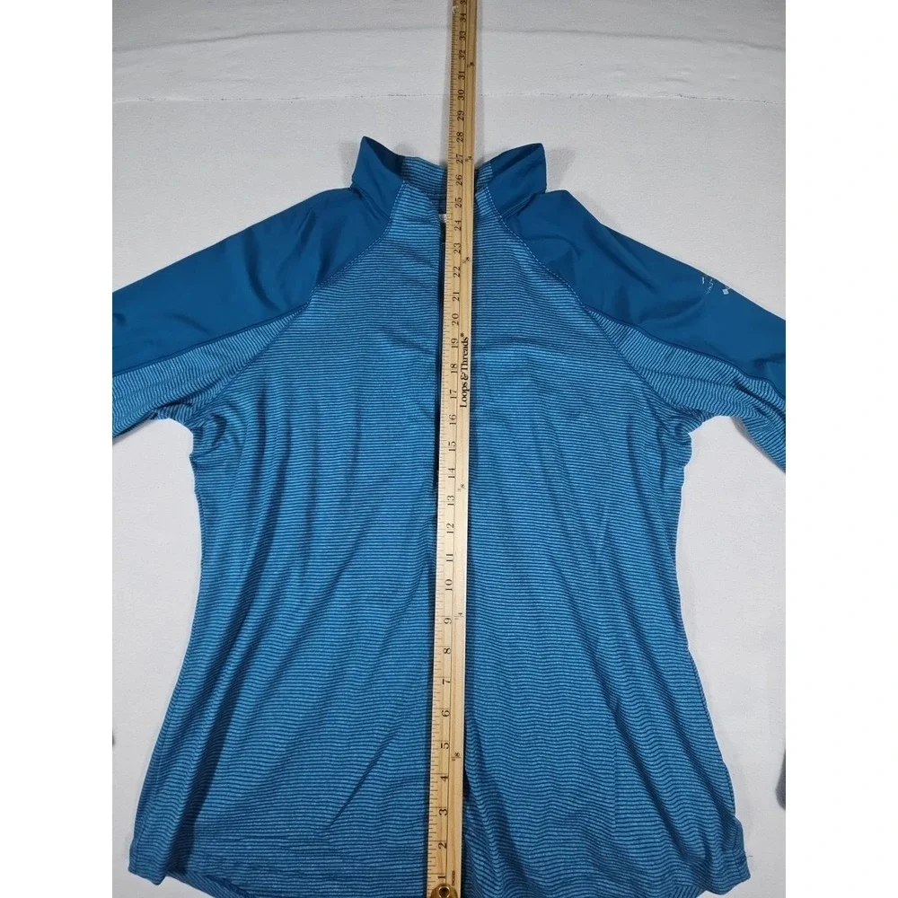 Columbia Sportswear Mens Upward II Half Zip Pullover Size XL Striped